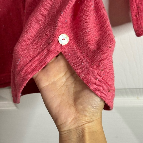 J. Jill Womens Tunic Sweater Pink Long Sleeve Lightweight Textured Size XS - Picture 8 of 8